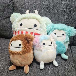 Squishmallows Bigfoot bundle